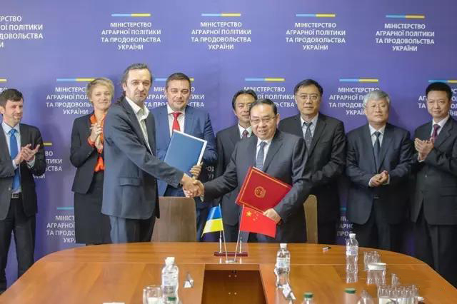 乌克兰语中国签署牛肉输华协议